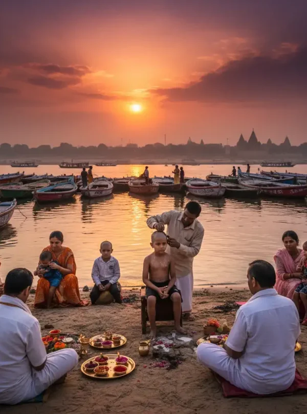 Mundan ceremony | मुंडन | बाल अर्पण