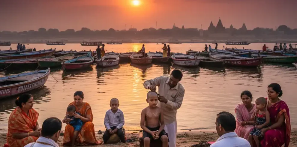 Mundan ceremony | मुंडन | बाल अर्पण